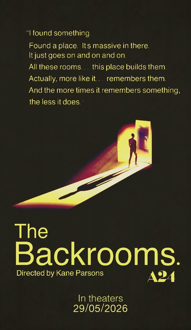 Backrooms Trailer: A24 Bets on Viral YouTube Horror, Challenges Industry Stigma